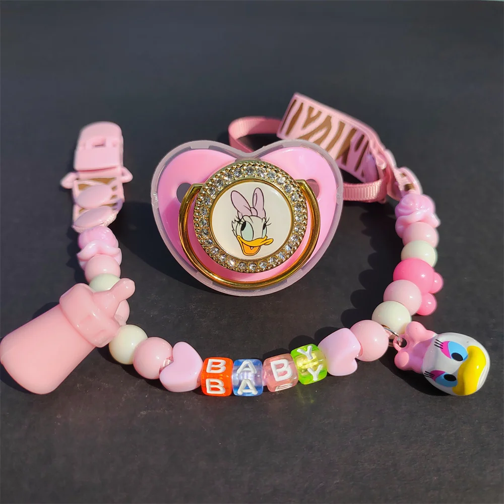 Silicone Pacifier Clips Disney Holder Silicone Pacifiers Baby 1 Set