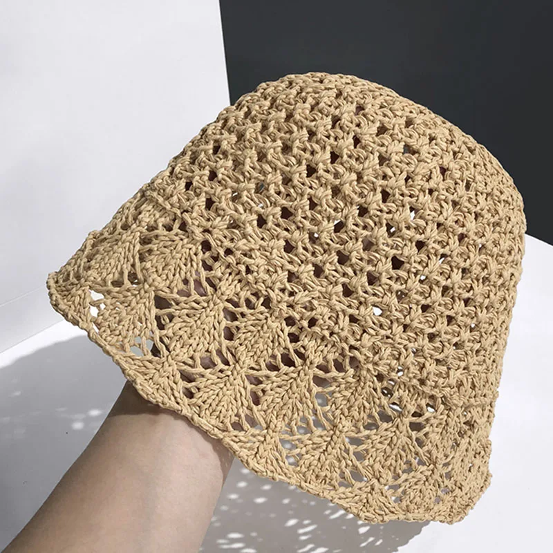 Summer Crochet Bucket Hat Pattern  Crochet Bucket Hat Women - 2022new Bucket  Hat - Aliexpress