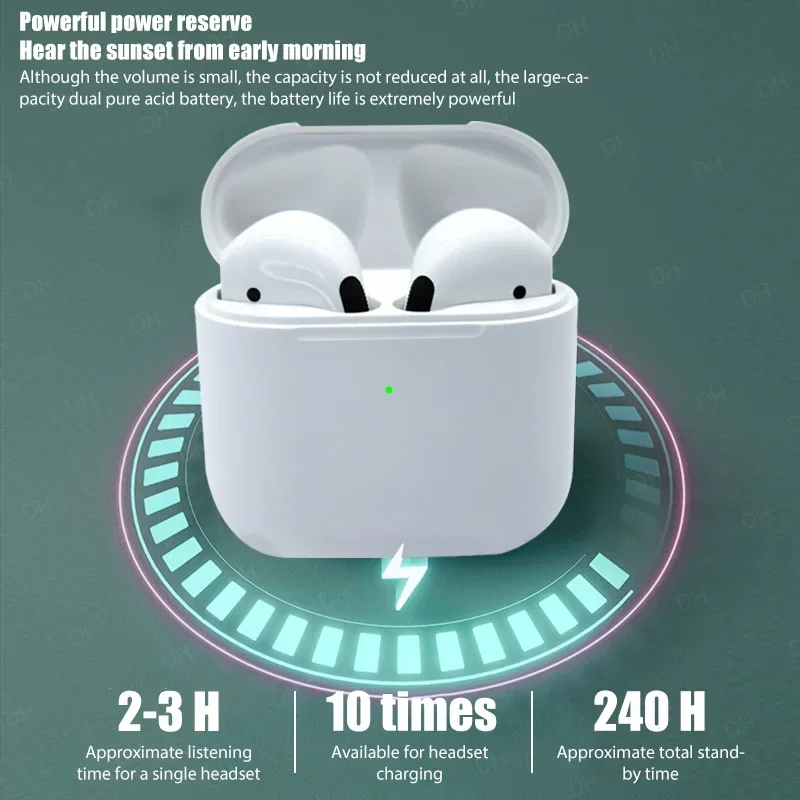 TWS  Pro4  Bluetooth Earphones Wireless Headphones Mini Sports Headset Earbuds Music Earpieces For iPhone Xiaomi Huawei Redmi 4