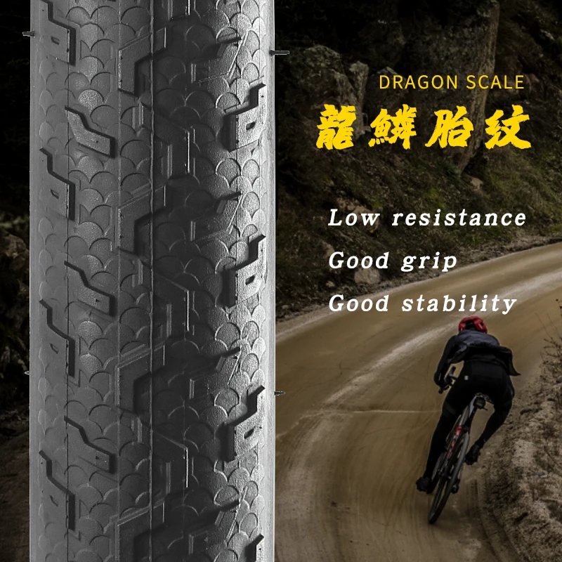IRC-Ultralight Anti Puncture MTB Bicycle Tire Anti Puncture Tyre  Antiskid  Off-road Race Foldable Yellow Edge 26 27.5 29x1.9