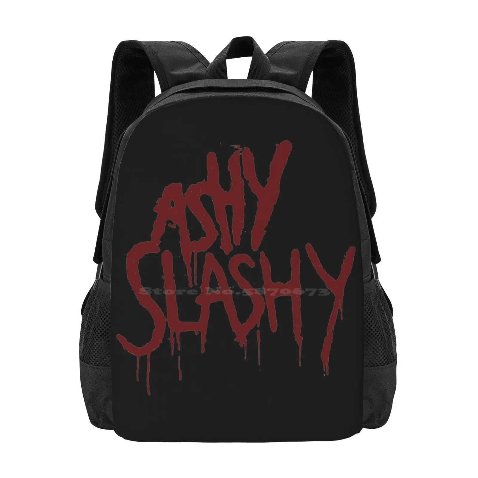 

Ash Vs The Evil Dead - Ashy Slashy Backpack For Student School Laptop Travel Bag Army Of Darkness Deadites Necronomicon Ash Vs