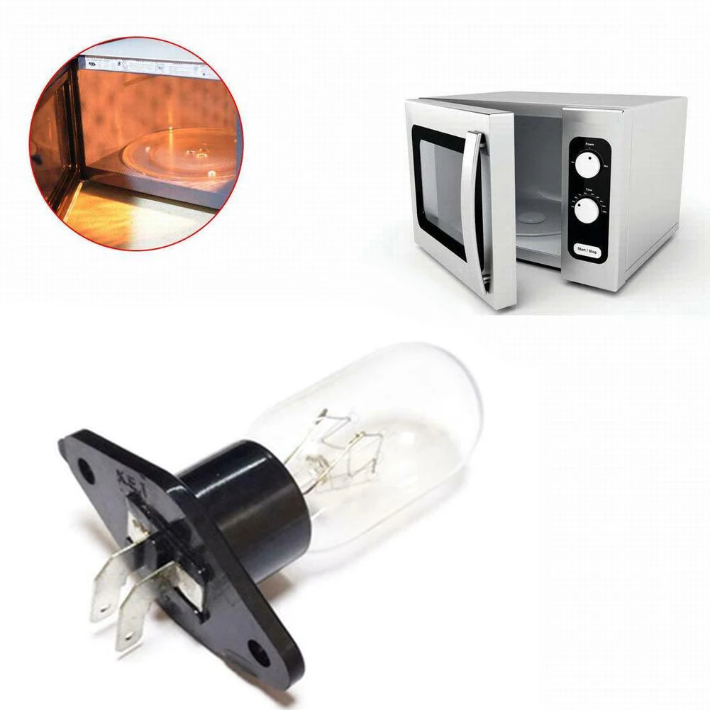 UniversalMicrowaveOvensLightBulb250V2A2pinsGlobeLampBulbsKtichenMicrowaveOven