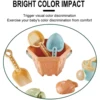 Baby Beach Toys Children Outdoor Games Sand Play Set Infants Digging Sand Plastic Shovels Buckets Water Play Beach Toys for Kids 4