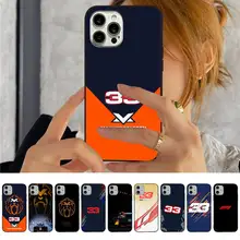 

F1 Racer 33 Number Phone Case for iPhone 11 12 13 Mini Pro Max 8 7 6 6S Plus X 5 SE 2020 XR XS Funda Case