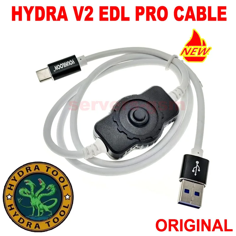 Original HYDRA V2 EDL PRO Type-C USB Cable for Hydra Dongle Cables are sent randomly type c cable