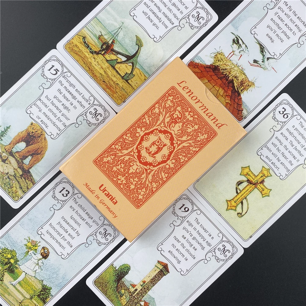 Tirage Oui Non 4 As Lenormand
