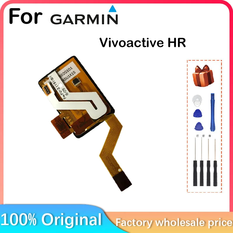 For Garmin Vivoactive HR GPS LCD Smart Watch LCD Display Touch Screen Repair Replacement Parts Screen Assembly