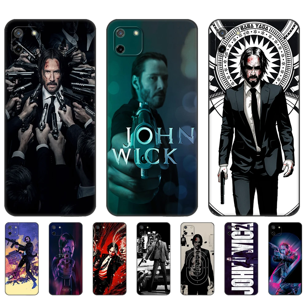 Black tpu Case For OPPO Realme 8i C25 C25S C11 2020 2021 C20 C21 C21Y C25Y Back Cover Pablo Escobar | Мобильные телефоны и