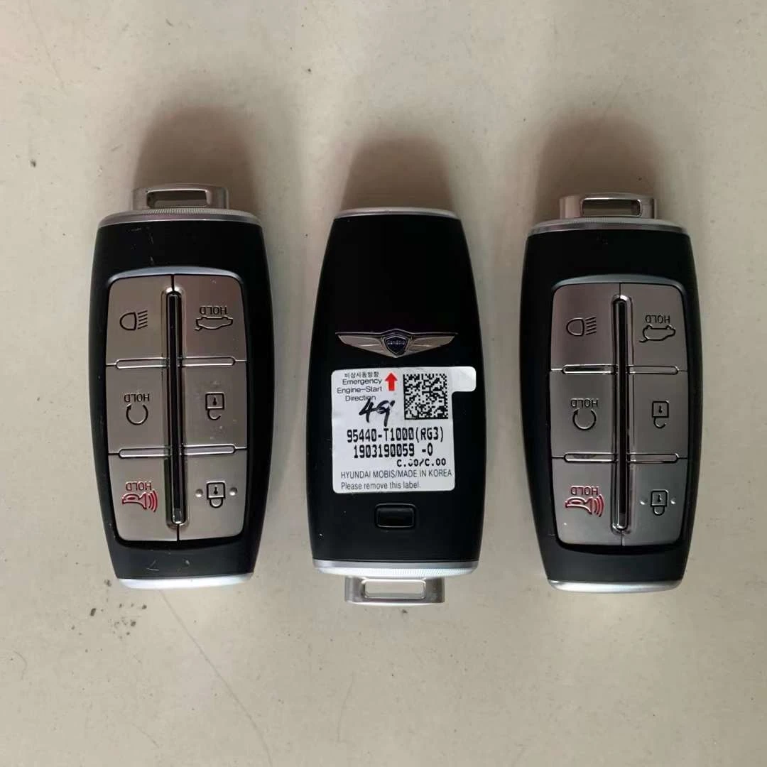 Car Keyless Smart Remote Key for Hyundai Genesis G80 GV80 G70 G90 2019 2020 2021 2022 Genuine Car Remote Key