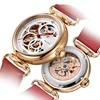 2022 Seagull Fashion Women's Watch Leather Strap Waterproof Automatic Full Hollow Mechanical For Women Watch 811.11.6002 2