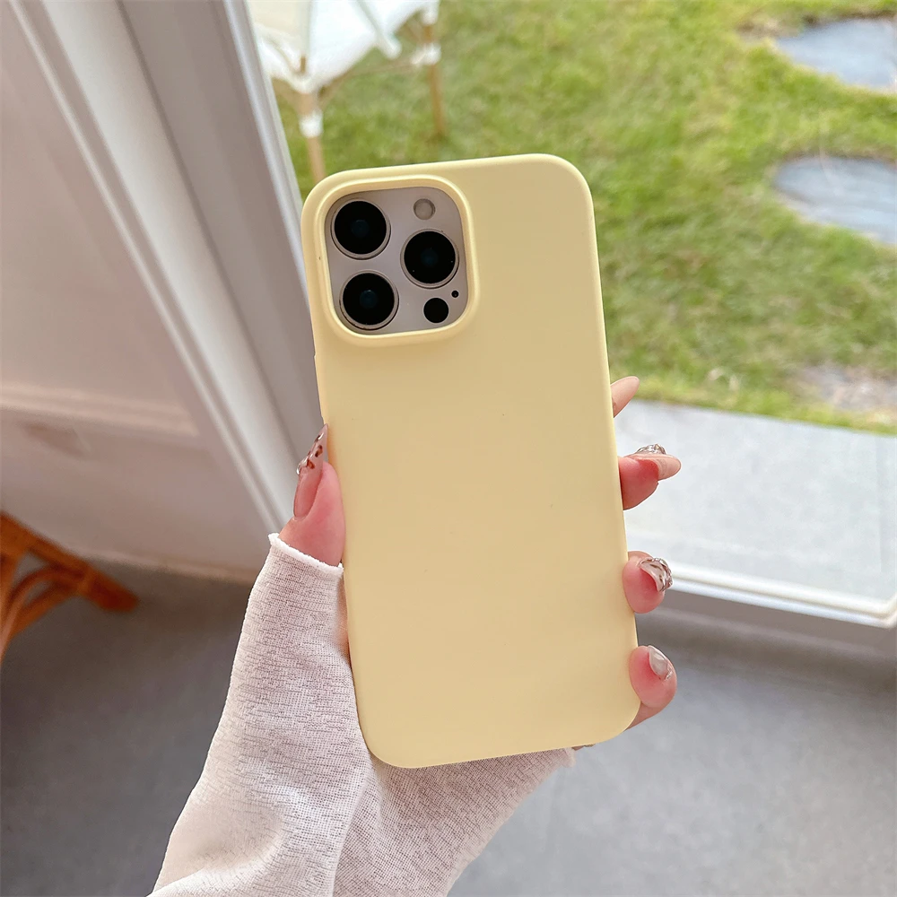 Luxury Liquid Silicone Shockproof Magnetic Phone Case Cover