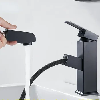 ก๊อกน้ำอ่างล้างหน้าแบบติดตั้งบนเคาน์เตอร์ สแตนเลส ก๊อกผสมน้ำในห้องน้ำ ก๊อกน้ำแบบมือจับเดี่ยว ก๊อกน้ำอ่างล้างหน้า 1