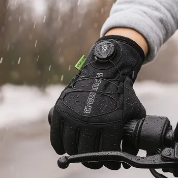 Winter Warm Gloves for Men Women Extended Thickened Windproof and Waterproof Sports Touchscreen Skiing Cycling Gloves 1