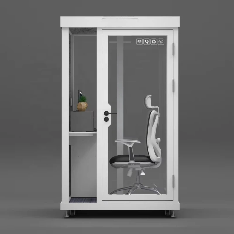 공장 직영 공급 무소음 휴대용 방음 부스 사무실 프라이버시 포드 전화 부스 사무실 제조업체