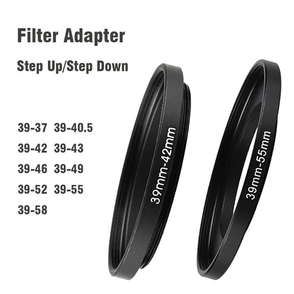 vhbw Step-Up-Ring Adapter von 58 mm auf 72 mm für Kamera
