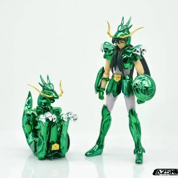 Saint Seiya Sg Modello Cloth Myth Ex Hyoga Black Cygnus Shiryu Black Dragon Con Oggetto Metal Armor Action Figure Ddp Size 10Cm