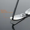 Luxury Design Titanium Alloy Reading Glasses Business Far Sight Eyeglasses for Men Non Spherical 12 Layer Coated Plus Lenses 4