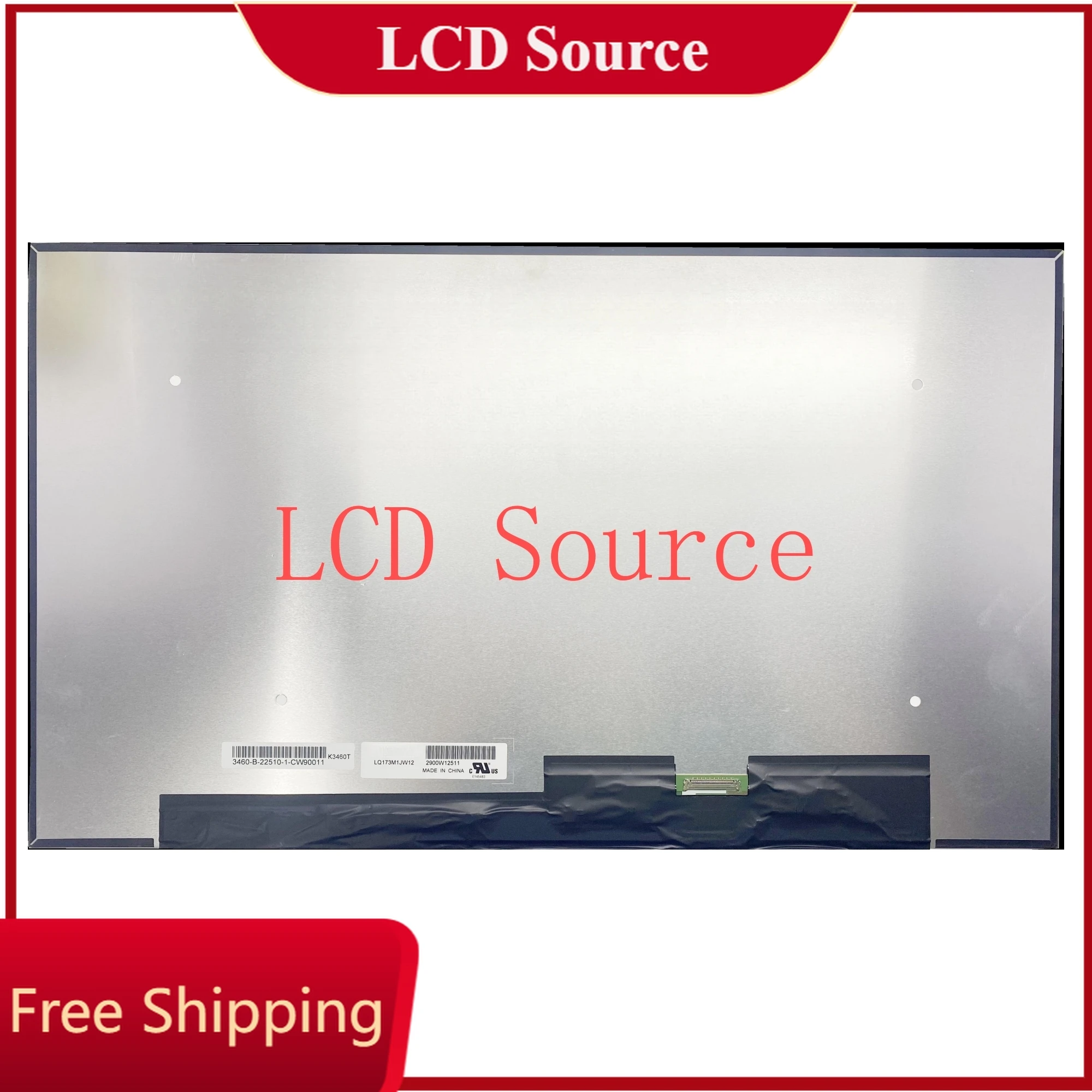 

LQ173M1JW12 for Aorus 17 XE4 17 XE4 1920*1080 EDP 40 Pins 17.3'' 360Hz IPS Laptop LCD Screen