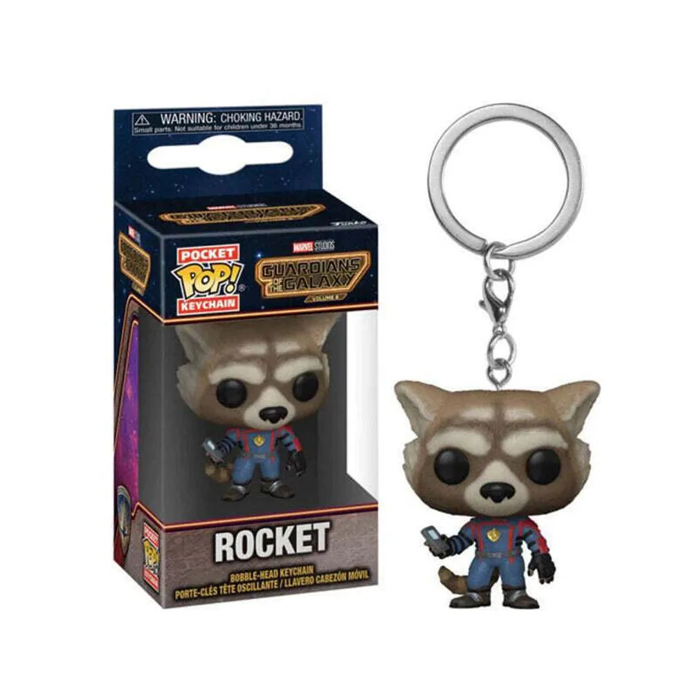 thumbnail image 4 of Llavero Funko Pop Star-Lord Adam Warlock Rocket Pop Pocket Guardianes de la Galaxia Llaveros Figura de acción de vinilo Juguetes Muñecas Regalo, 4 of 5