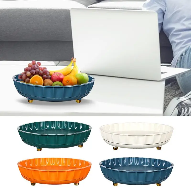 

360 Degree Rotating Cabinet Organizer Non-Slip Kitchen Bathroom Cosmetic Turntable Storage Tray Cosmetic Turntable Storage Box