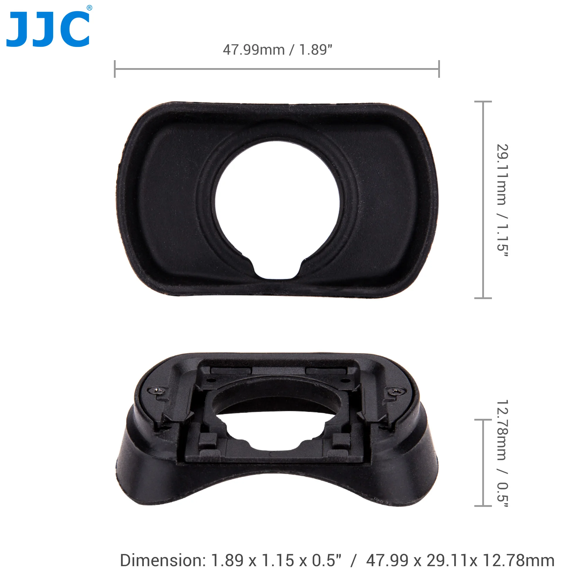 JJC EC-XT Soft Silicone Viewfinder Eyepiece Eyecup
