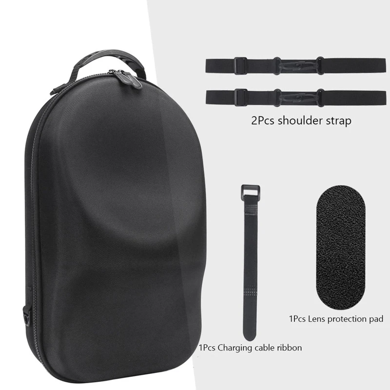 Transporte Duro para Case Proteger Capa Bolsa de Armazenamento para Oculus Rift s vr Gaming Headset M2ec