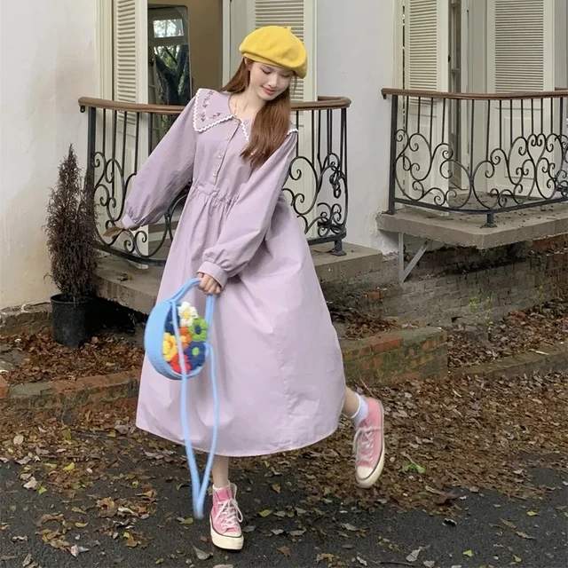  Winter Spring Sweet Dress 