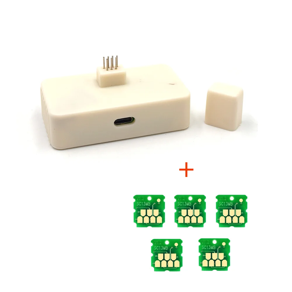 Manutenção Ink Tank Chip e Resetter para Epson Surecolor Dye-sublimação Impressora Sc23mb S13s210125 S2101 F170 Sc-f170