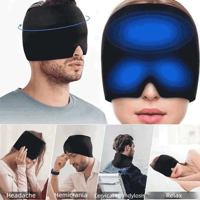 Forró És Hideg Terápiás Fejfedel A Fejfájáshoz Szem Feszültségéhez - Image 3