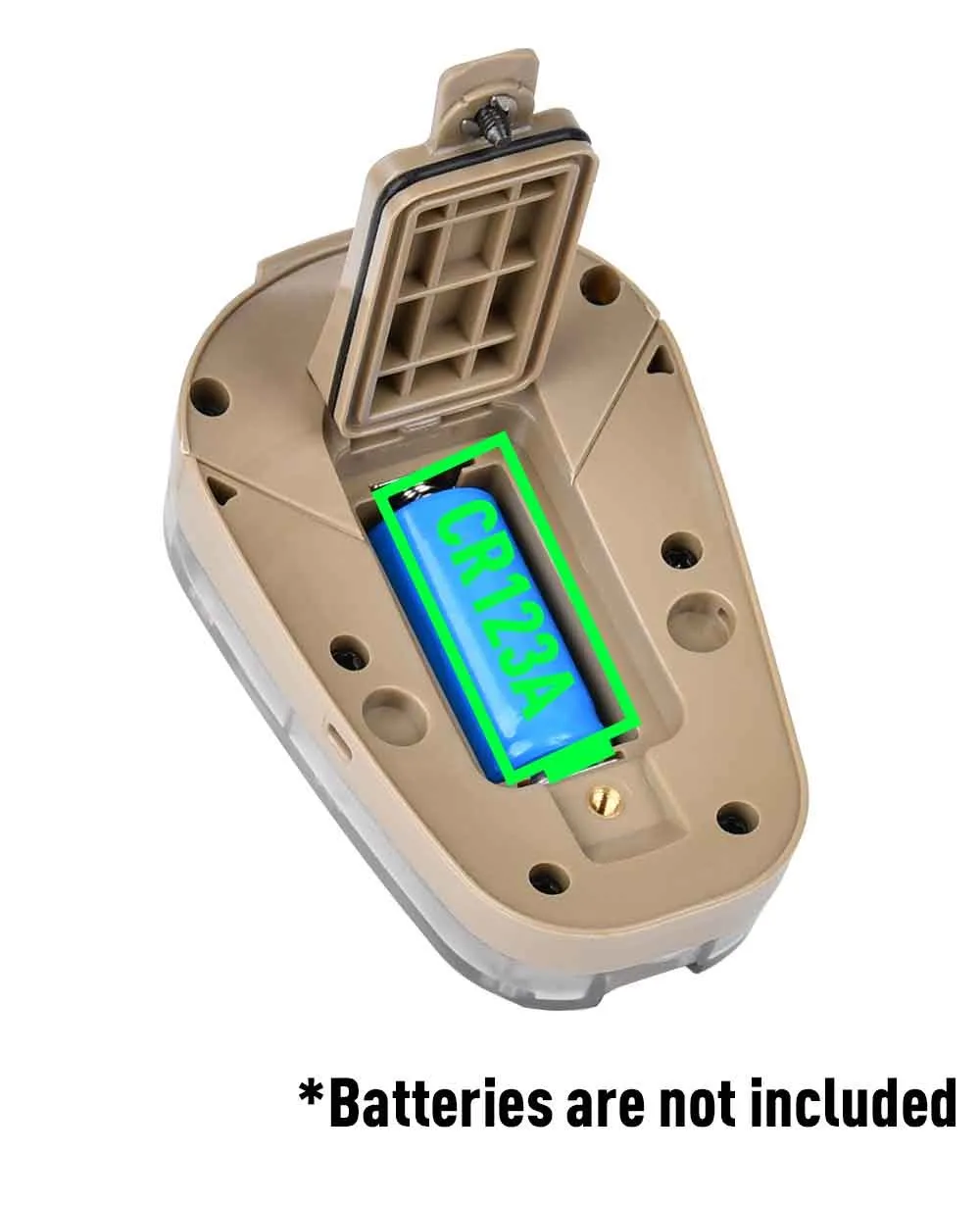 WADSN Wasserdichte Marienkäfer-Lampe, Tactica Survival-Sicherheitsblitzlicht, schnelles Helm-Blitzlicht für Camping, Jagd, Überlebenswerkzeug – Detail 4