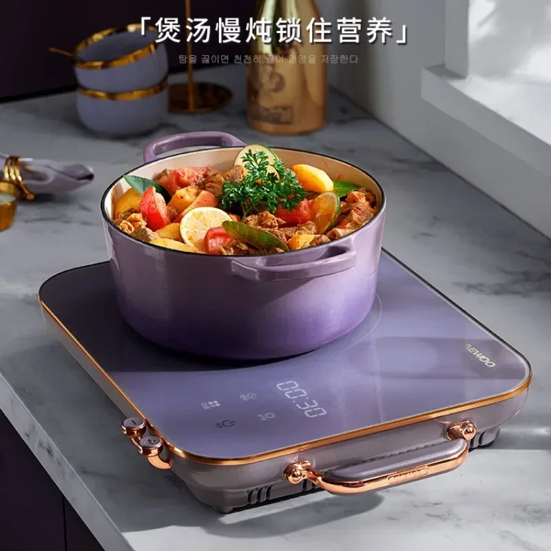 DaewooCeramicInductionCookerMultifunctionalCookingPotHomeBarbecueHotpotElectricBaking