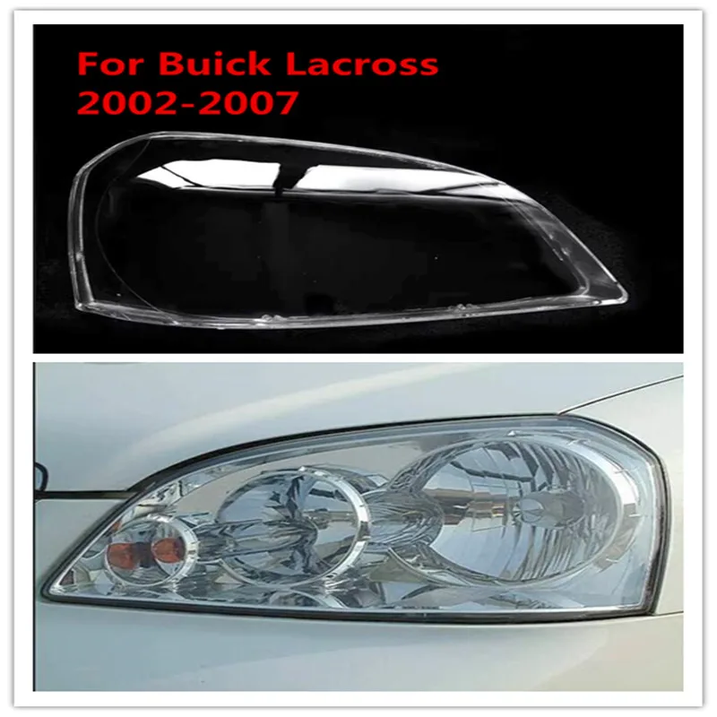 

Для Buick Lacross 2002 2003 2004 2005 2006 2007 крышка фары абажур чехол Корпус фары из оргстекла заменяет оригинальные линзы