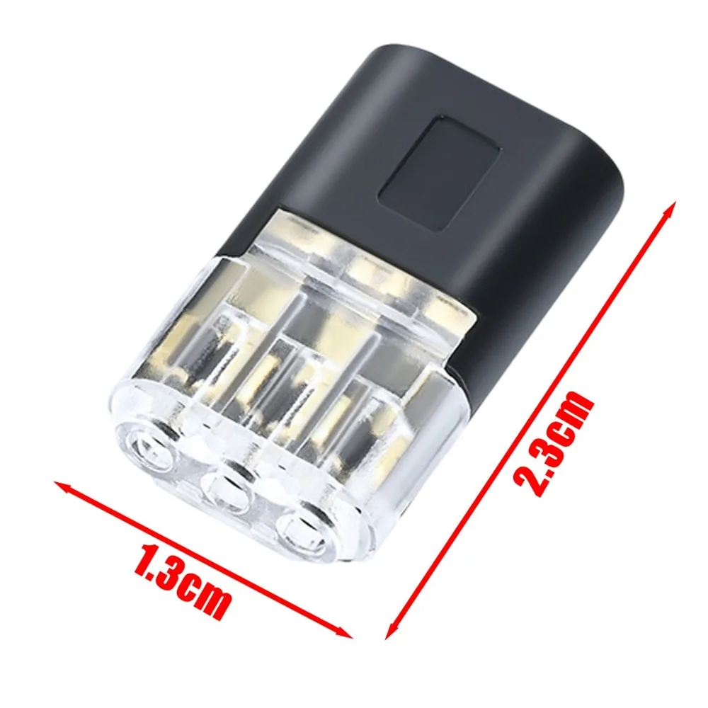 Waterproof Three-Wire Quick Connector Clamps