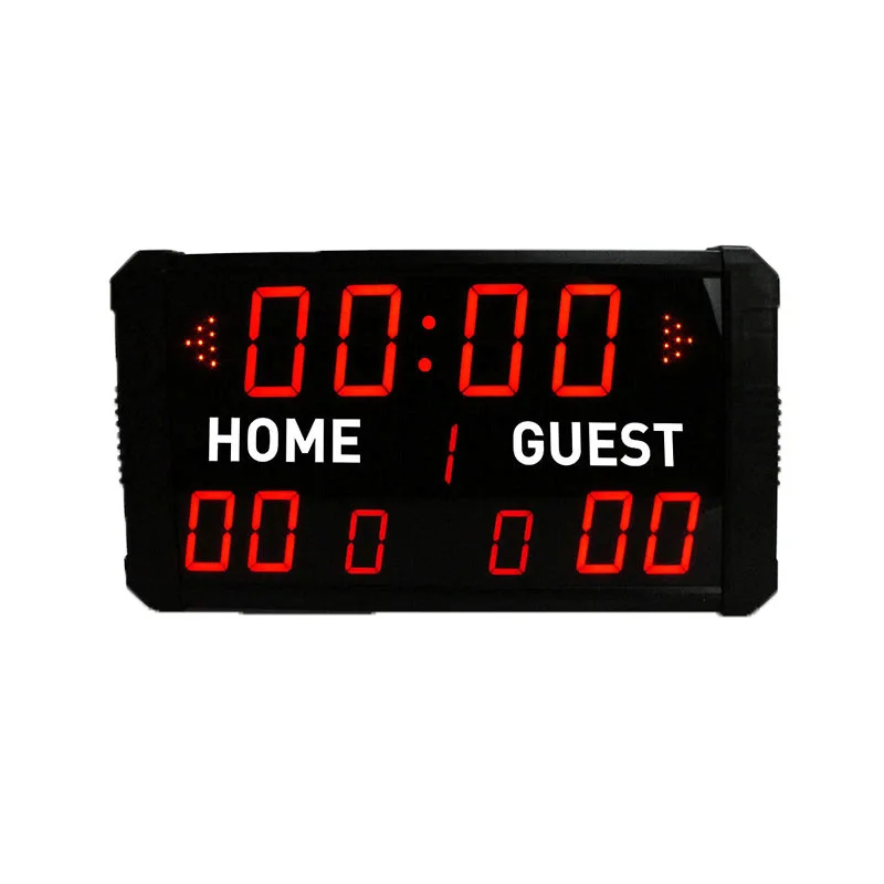 

LED Basketball Scoreboard Electronic 24s Countdown Ball Game Remote Control Indoor Score Board Is Issued One By One.