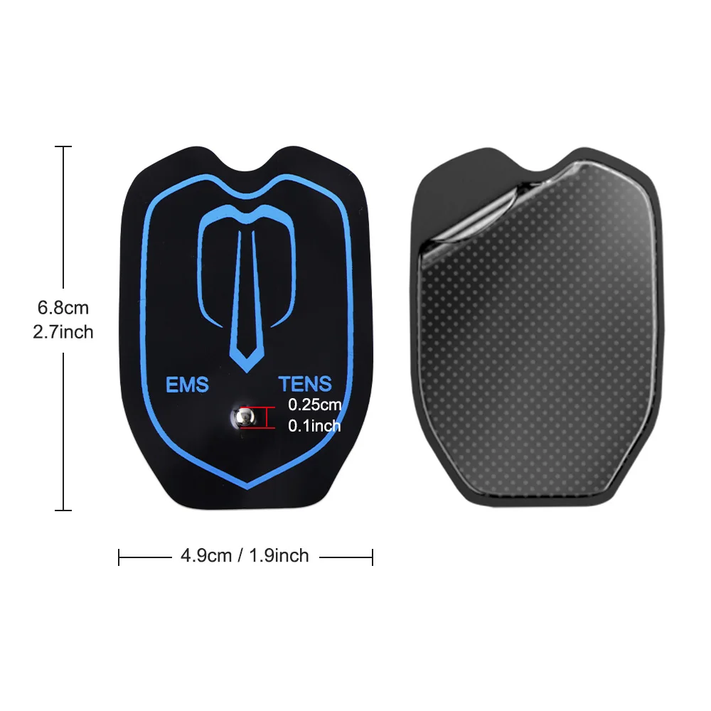 20/10PCS Electrode Pads Gel for Tens Acupuncture Physiotherapy Machine Slimming Pulse Ems Muscle Stimulator Massager Sticker muscle stimulator electrode pads