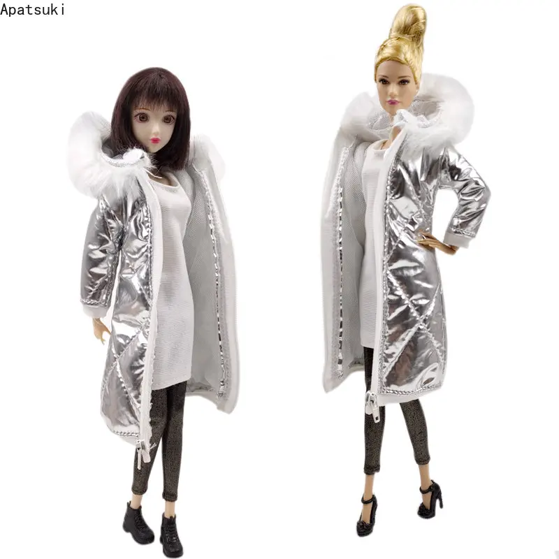 Nancy Coleccion Abrigo De Invierno Para Muñeca Barbie Chaqueta