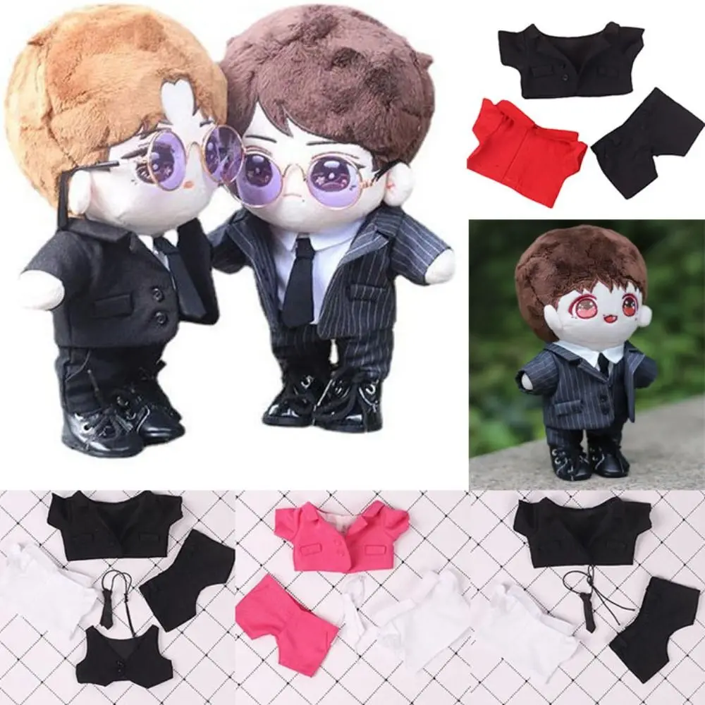 

Fashion Doll Clothes Kids Toys Casual Cotton T-shirt Clothes T-shirt Suit Accessories 15cm Doll