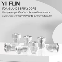 Car Wash Accessories Stainless Steel Spray Core For High Pressure Washer Foam Cannon Orifice Nozzle Spray Core Of Foam Lance 1