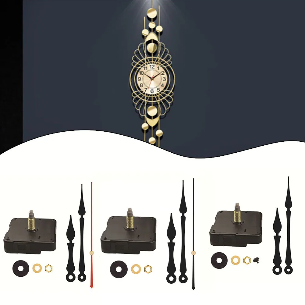 

Quartz Wall Clock Mechanism Movement Kit DIY Manual Wooden Clock Movement Wall Clock Movement Repair Replacement Parts