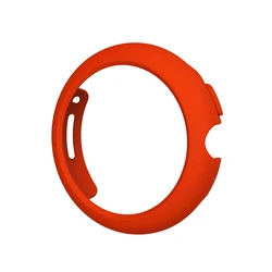 Durable Shockproof Protective Cover for Google Pixel Watch - Sleek Hard Bumper Frame with Hollow Design (Red)