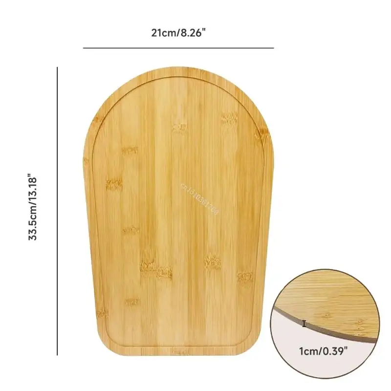 Bamboo-Stand Mixer Mat Slider for KitchenAid 4.5-5 Qt 5K45SS 5KSM175PS Storage Mover-Sliding Appliance Moving Tray