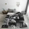 Youngboy B And W Never Broke Again Collage Blankets Fleece Breathable Sofa Throw Blankets For Couch Throws Bedspread Quilt 4