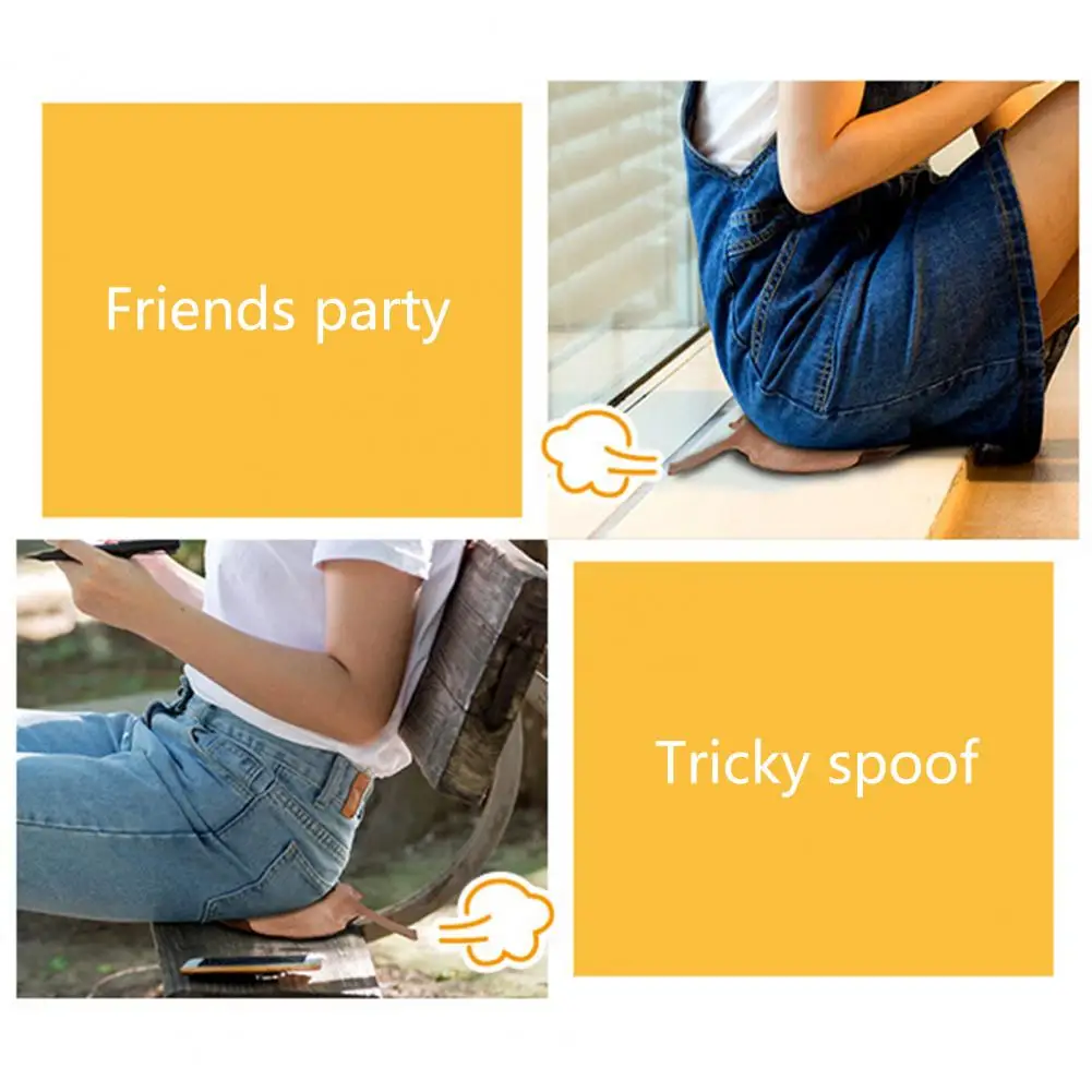 

Prank Toy Creative Soft Touch Non-Stick Funny Prank Toy Fart Pad Pillow Toy April Fool's Day Supplies
