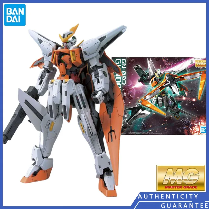 

[In stock] Bandai MG 1/100 GN003 Gundam Kyrios Assembly Model Peripherals Childrens Gifts Collections Model Toys Action Figures
