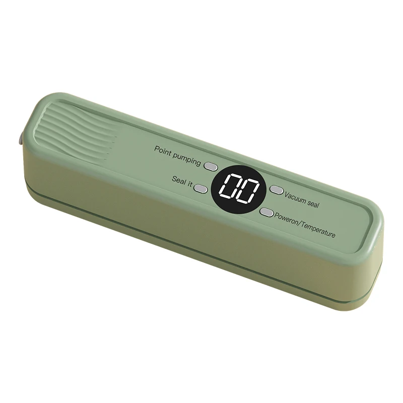 Wireless Vacuum Sealer Machine Food Sealing System Portable 60KPA Suction Kitchen Vacuum Sealer for Food Preservation Dry Moist 5