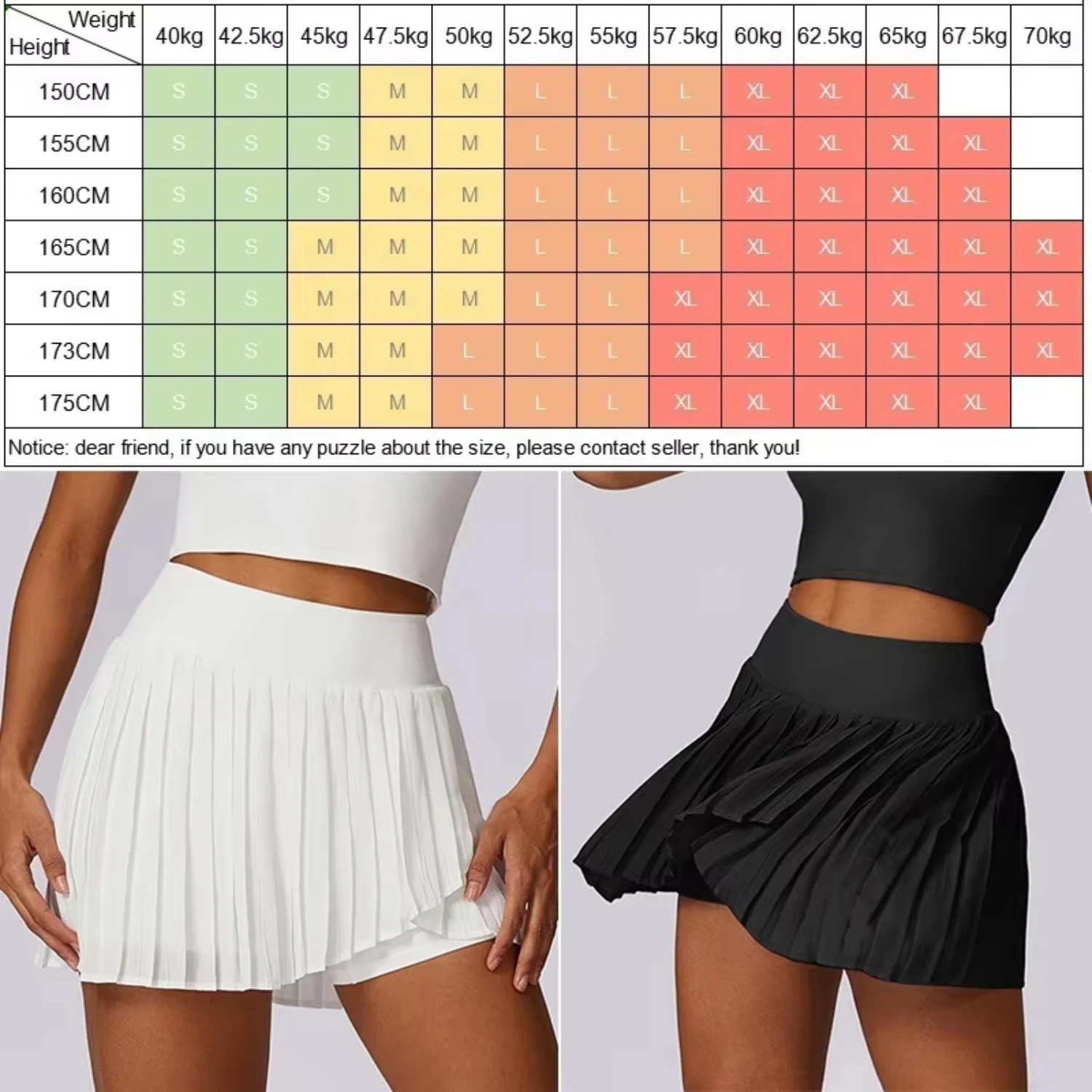 Girl Pleated Sports Skirts Dancing Golf Tennis Skirt Women Gym Workout Fitness Shorts High Waist Running Skort