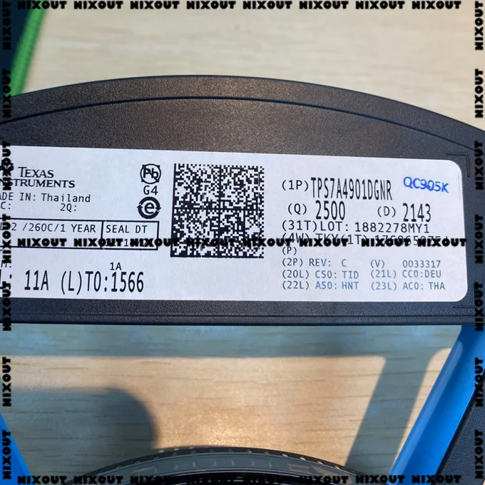 

50PCS/LOT TPS7A4901DGNR TPS7A4901 PTJQ SOP-8 100% brand new and original.