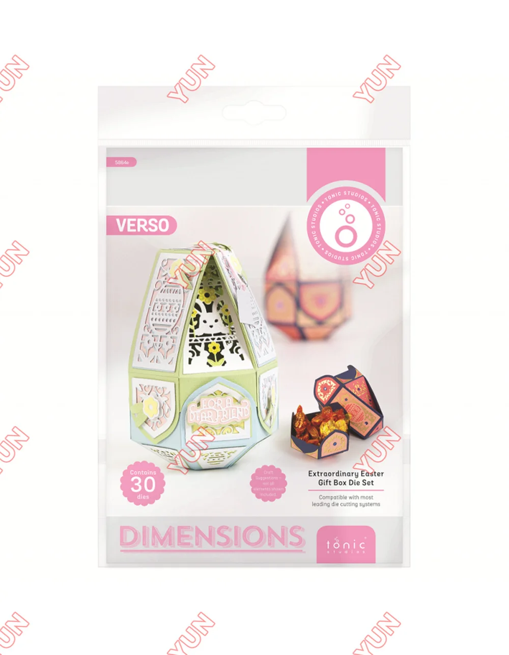 2025 Holiday Home Gift Metal Cutting Dies Hat Box Die Set DIY New