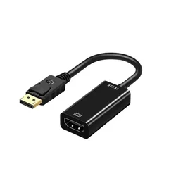 4K 60Hz DisplayPort to HDMI Video Transfer Cable with Compact Design (DP to HD - MI 4K)
