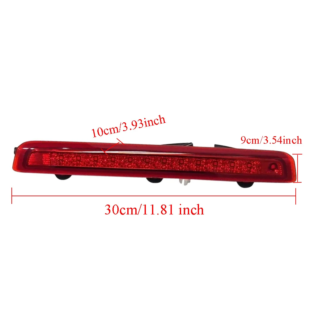 Tercera Luz De Freno De Montaje Alto LED 12V 120LM, Compatible Con Peugeot 301 (2012+) Y Citroën C-Elysée (2013+)